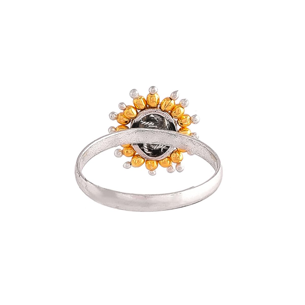 Veerangana Pearls & Kundan Statement Ring