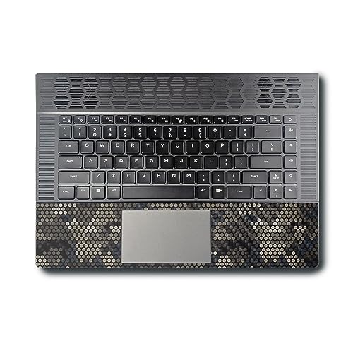 Image of MightySkins Carbon Fiber Skin Compatible with Alienware X16 R1 (2023) Full Wrap Kit - Camo Dots | Protective, Durable Textured Carbon Fiber Finish | Easy to Apply & Change Styles | Made in The USA