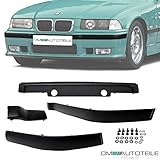 parachoques bmw e36 coupe Contenido: 4 piezas DM Autoteile Juego de 4 listones para parachoques delantero para E36 M3 M-Paket modelos + tornillos