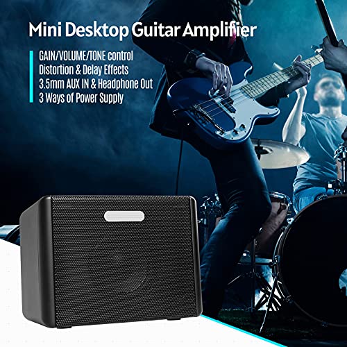 Btuty Amplificateur De Guitare éLectrique De Bureau 3.2w Ampli Effets De Retard De Distorsion IntéGréS Avec Sortie… - Les Beatles, Paul McCartney, John Lennon, RIngo Starr, George Harrison Btuty Amplificateur De Guitare éLectrique De Bureau 3.2w Ampli Effets De Retard De Distorsion IntéGréS Avec Sortie… – Image 5