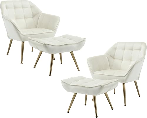 Miniatura 39 de Sofá biplaza pequeño de 48 pulgadas, moderno sofá de tela de lino de 2 plazas con respaldos acolchados y patas de madera para sala de estar, Lino