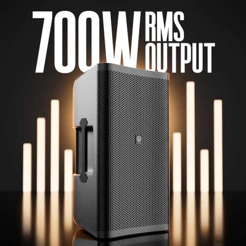 Image of DIGIMORE 2800W Active Speaker with 12 inch Woofer & 1.75 inch Titanium HF | BT 5.3 & TWS | 4 DSP Modes | 2 XLR /6.35mm Input Ports | Class-D Amplifier | Ideal for DJ, Live Events & Performances (D-1205)