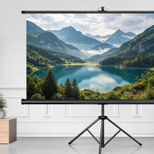 Pantalla de proyección metálica retráctil 72in 16:9 miniatura 7