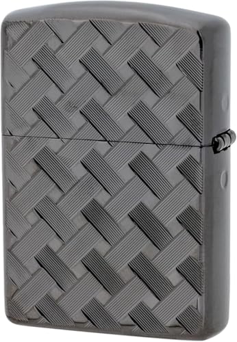 Encendedor Zippo Armor Negro con Grabado Profundo miniatura 5