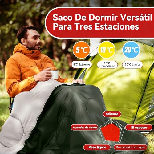 La Mejor Lista de Sacos para dormir los preferidos por los clientes. 5 Imagen adicional