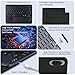 Keyboard Case for Samsung Galaxy Tab S11 Ultra 14.6inch - 7 Colors Backlit Magnetic Trackpad Keyboard, S Pen Holder, Premium PU Leather Cover with Auto Sleep/Wake,Black