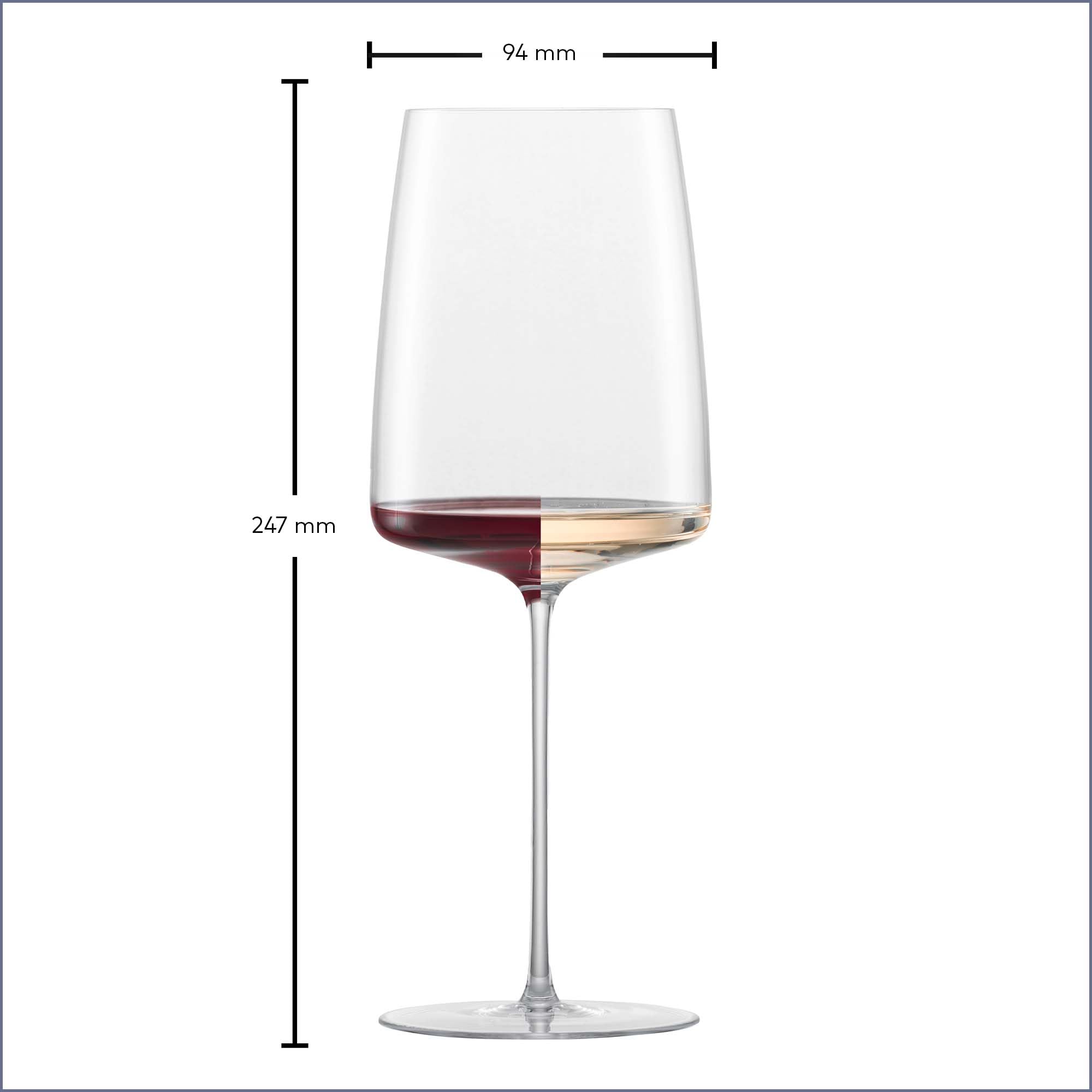 Zwiesel Glas 122054 Potente y picante cristal, 689 milliters