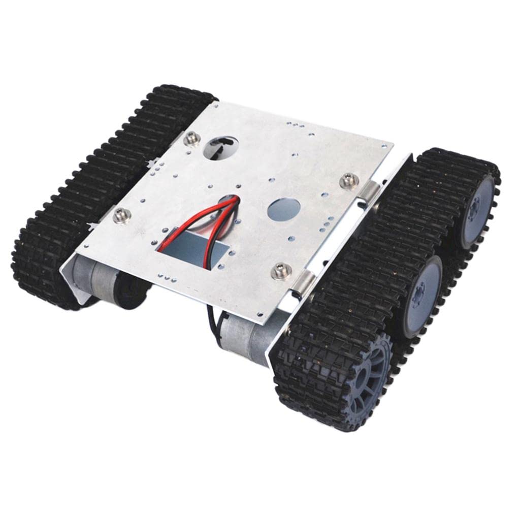 Kit de aleación para tanque de coche, chasis, oruga, robot, ensamblado, juguetes científicos