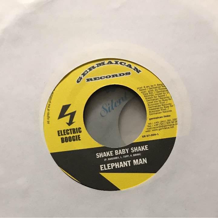 Elephant Man - Shake Baby Shake レゲエ レコード