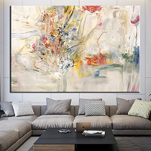 Peinture paysage de ruisseau pour raviver les murs blancs d'une chambre adulte