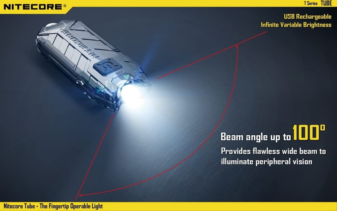 Nitecore Tuba V2 brelok Light - cytrynowy, N/A