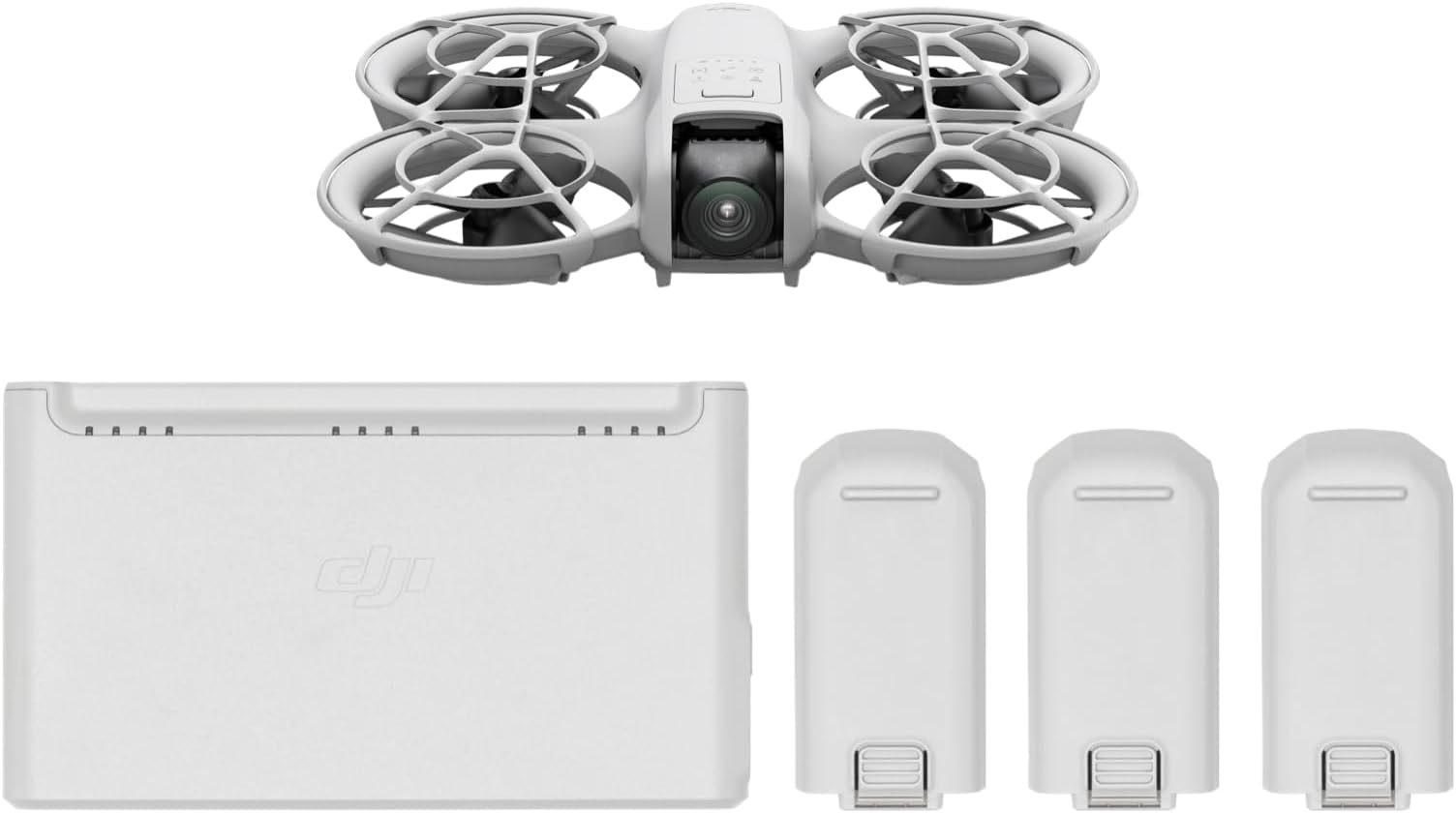 Neo Three-Battery Combo, Mini Drone 4K UHD Camera for Adults, 135g Self Flying Drone That Follows You, Palm Takeoff, Subject Tracking, QuickShots, Stabilized Video (Controller-Free)