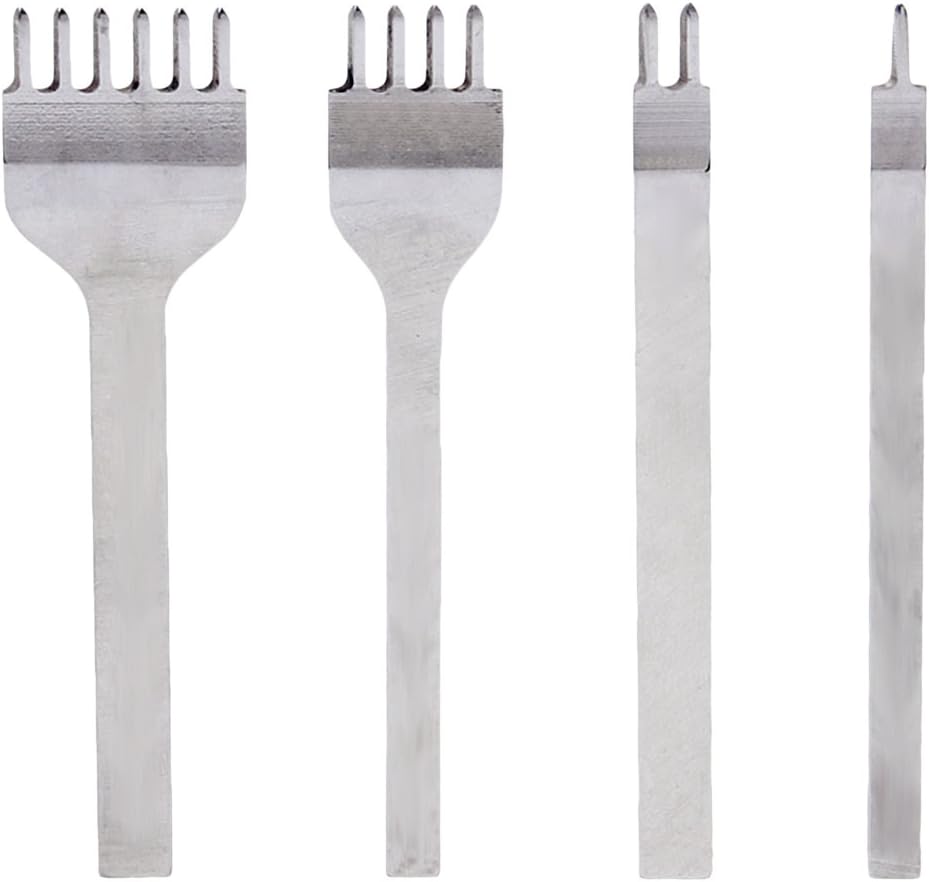 set punzone per pelle