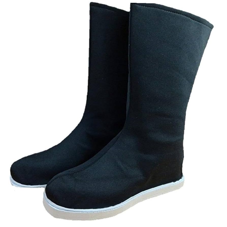 中国民国中晚期の靰鞡鞋（マンジュ族の伝統的な革靴） アンティーク雑貨 Amazon.co.jp: 中国 靴 伝統的 古代漢服 パフォーマンス