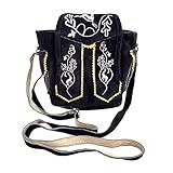 trachten lederhose herren kurz gebraucht Dirndltasche Abmessung ca. 16 x 10 x 14 cm (BxTxH), kariertes Innenfutter aus Stoff