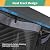 CikaCika 10x12 Outdoor Louvered Pergola, Adjustable Roof Metal Gazebo with Waterproof Curtains & Netting, Modern Rustproof Aluminum Hardtop Shelter for Patio, Deck, Garden, Dark Gray