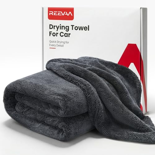 Microfiber-Car-Drying-Towel-Set-for-Detailers-36-x-24-16-x-16-in Microfiber Car Drying Towel Set for Detailers, 36 x 24 & 16 x 16 in - Image 1
