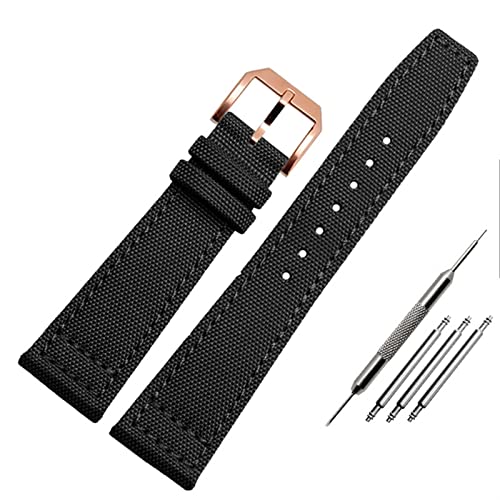 Bracelet montre nylon bleu sarcelle 20mm 21mm 22mm : l'alternative textile pour pilote