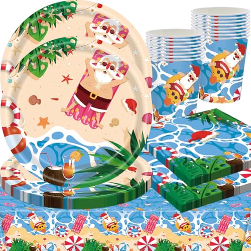 Juego de Vajilla para Fiesta Hawaiana, 61 Paquetes de Decoración de Fiesta Tropical Luau Hawaiana, Juego de Cubiertos para fiesta de hoja de palma de verano, platos, tazas, sirve para 20 invitado Juego de Vajilla para Fiesta Hawaiana, 61 Paquetes de Decoración de Fiesta Tropical Luau Hawaiana, Juego de Cubiertos para fiesta de hoja de palma de verano, platos, tazas, sirve para 20 invitado