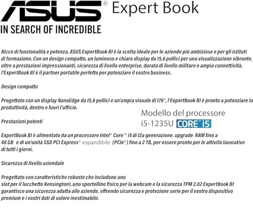 Notebook, pc portatile, Cpu Intel i5 di 13Th 10 Core, Ram 16 Gb, SSD M.2 Nvme da 512 Gb, 15,6 FHD, wi-fi, 4 Usb, Bt, Intel Iris xE, Windows 11 Pro, Pacchetto Office 2021, pronto All'uso - Notebook - Immagine 4