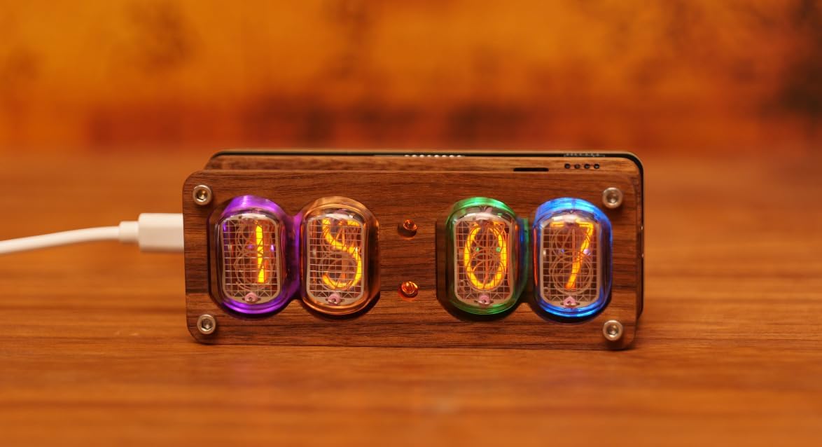 Amazon.com: Adventurers Nixie Tube Clock with IN-12 Tubes