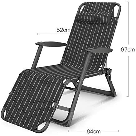 Chaise longue de jardin pliable et fauteuil relax zéro gravité balcon