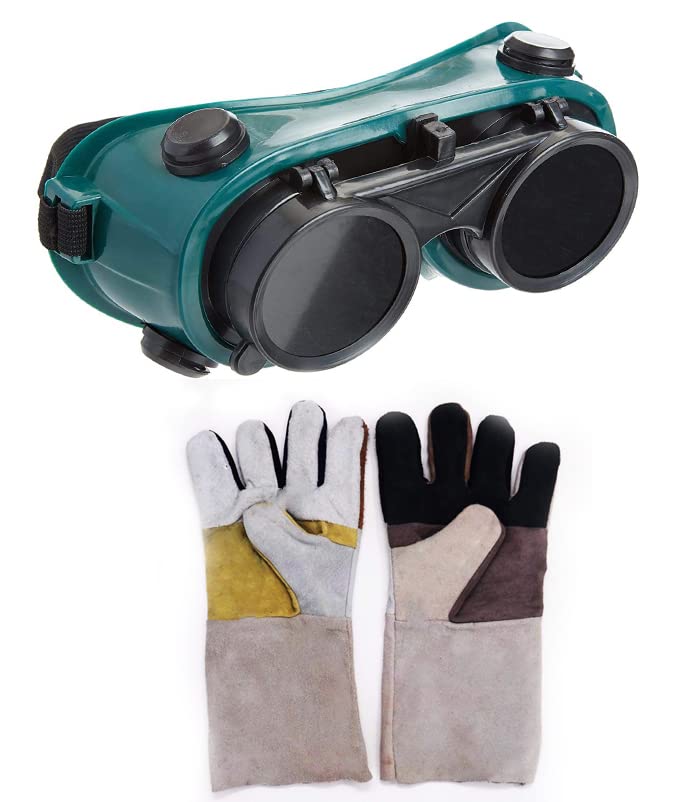 NIBIRU - Your Safety Our Duty Nibiru Heavy duty flipup Welding Safety Goggle Welding Safety Goggle with Welding Gloves 1 Pair (B0B6T3WBQ2) Amazon Price History, Amazon Price Tracker
