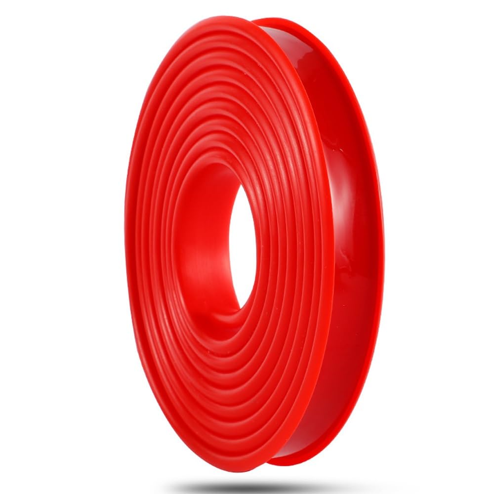 IOUYUP 10FT Self-Adhesive U-Shaped Rubber Edge Trim - Flexible TPE Furniture Protection for Cabinets and Tables - Easy Installation, Durable and