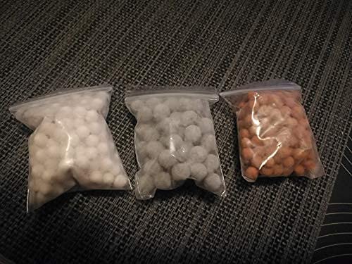 Vey14 Replacement Mineral Beads For Showerhead Filters, Shower Head Filtration Stones Anion Balls 3 Kinds Diameter 7-8Mm #TOP6