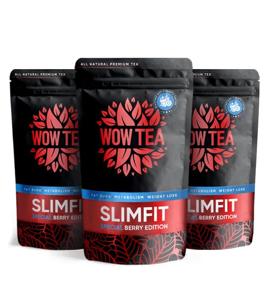 WOW TEA: 2 Meses Berry Slimfit Paquete de té