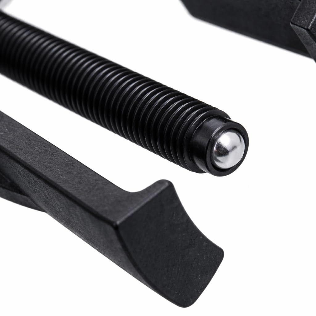 KATSU Estrattore per Cuscinetti per Ingranaggi a due Ganasce 130x100mm, in Acciaio al Carbonio 2 Bracci Strumento di Rimozione per Estrattore di Cuscinetti per Ingranaggi con Artigli Sottili Speciali