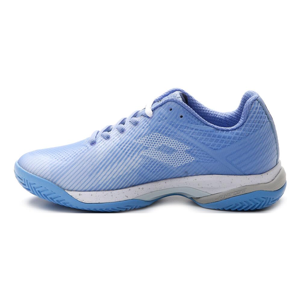 Lotto Donna Mirage 300 III Clay Scarpe da Tennis Scarpa per Terra Rossa Blu Chiaro - Bianco