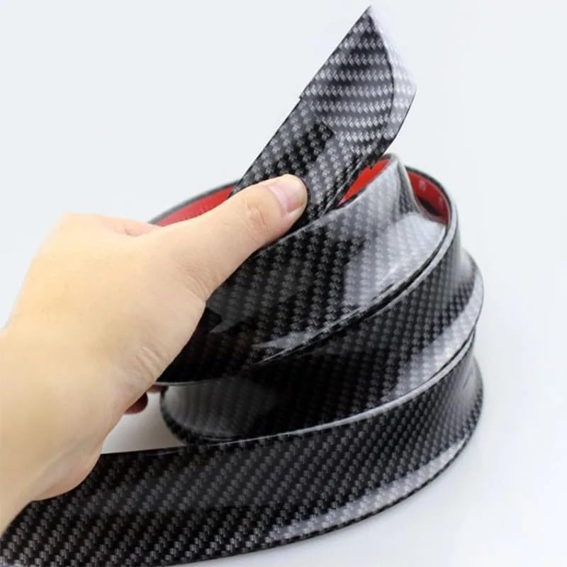 Uniwersalny 1.5M stylizacja samochodu Spoiler bagażnika samochodu zestaw wargi dachowej DIY montaż Spoiler do samochodu DIY Spojler na tylne skrzydło tylny spojler(A 4.5cmx1.5m)