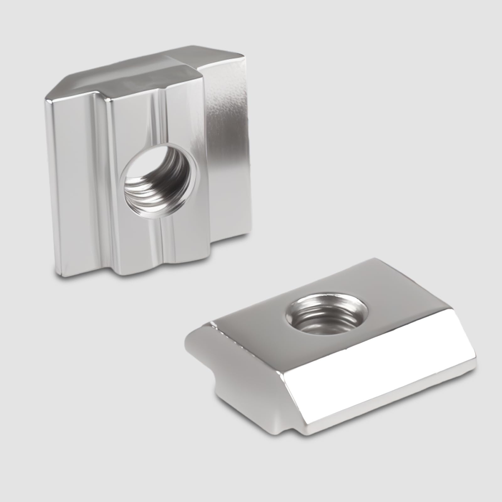 SWTYExt 30 sztuk kamieni do rowków 8 typu B, M6, zestaw kamieni do rowków ze stali węglowej, szyna T Nut M6, ciężkie do profilu aluminiowego serii 30