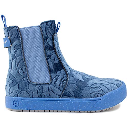 Pediped Girl's Eclipse Fashion Boot, Blue Velvet, 26 Child Eu Big Kid (9-9.5 Us) #TOP1