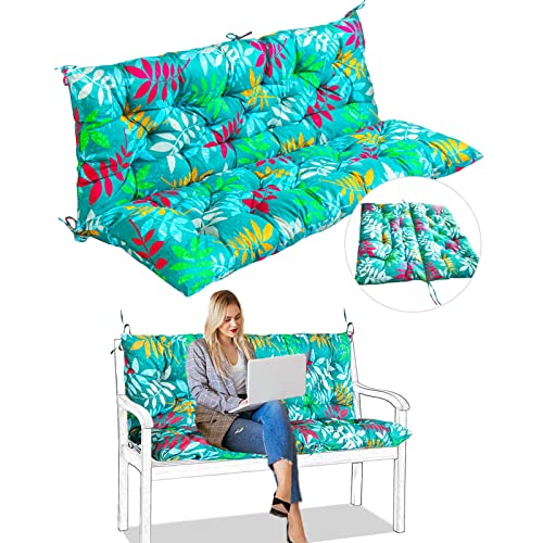 Coussin de balancelle d'extérieur fleuri pour sublimer vos après-midis au jardin