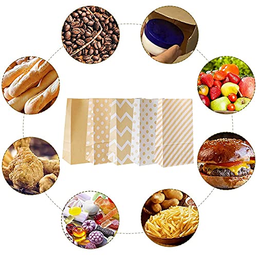 30 Pezzi Sacchetti Carta, Sacchetto di Carta per
