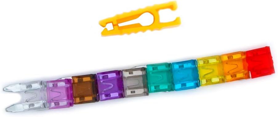 Frее Shірріng оƒƒеr HICKS 120pcs - Car Blade Fuses Assortment Kit, Automotive Fuses - small (2A/ 3A/ 5A/ 7.5A/ 10A/ 15A/ 20A/ 25A/ 30A/ 35A), Car Boat Truck SUV Automotive ReplaceS Fuses