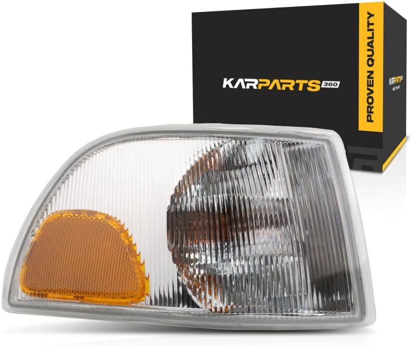 CarLights360: For Volvo S70 Turn Signal/Parking Light Assembly 1998 1999 2000 Passenger Side DOT Certified w/Bulbs - Replacement For VO2521101