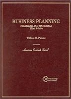 Problems and Materials in Business Planning 031403451X Book Cover