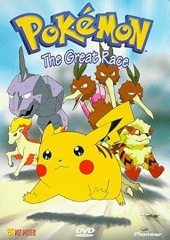 DVD Pokemon: Great Race Book