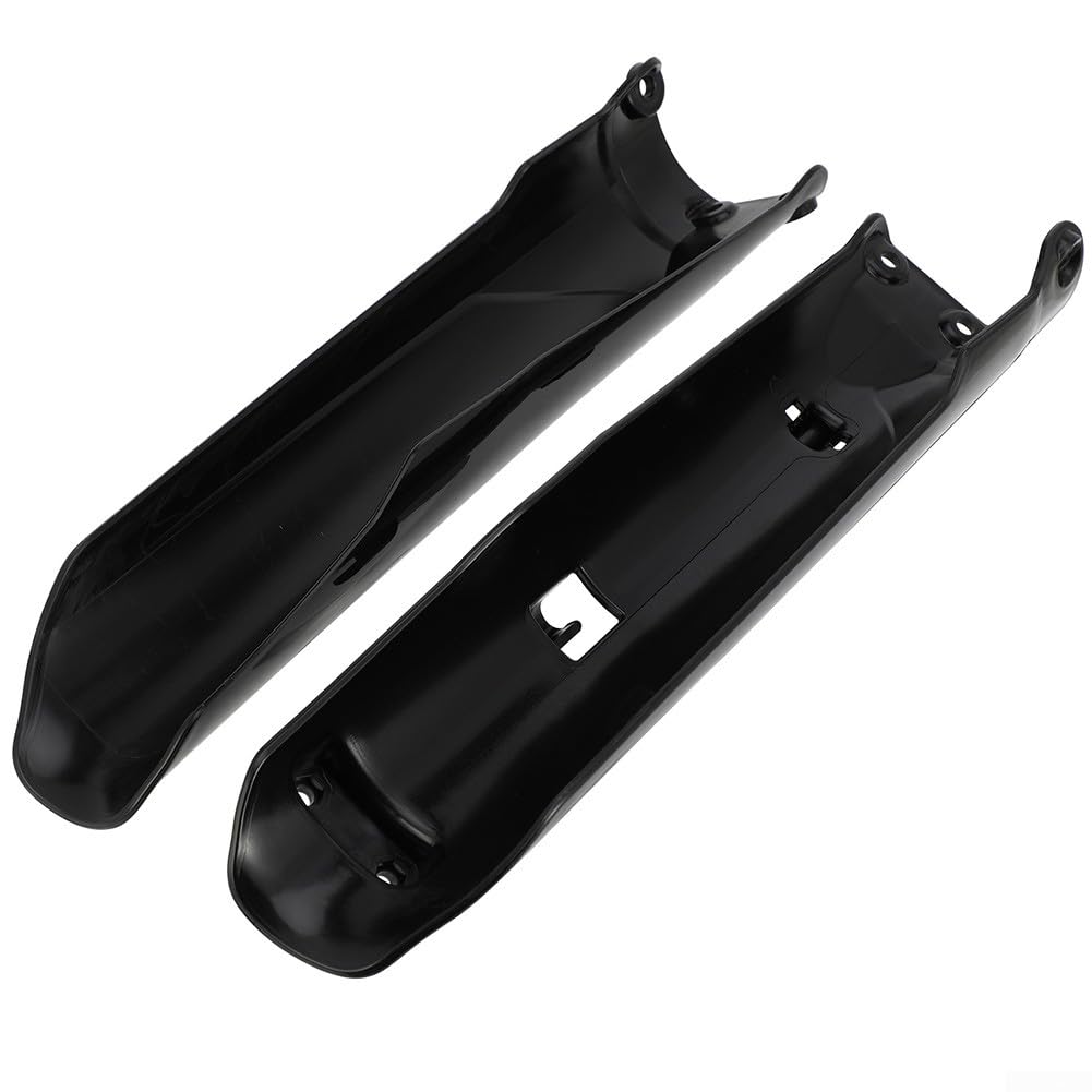 Cubierta de horquilla delantera de plástico PP para moto de cross eléctrica Surron Ultra Bee con espacio entre agujeros de 29 mm, incluye junta y tornillos, color negro