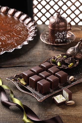 Erdem Sepetçioğlu Kakao Kaplamalı Antep fıstıklı Çekme Helva 320 Gr - Görsel 2