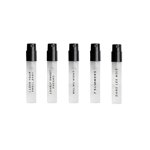 Dime Muestra de perfume de belleza, fragancia limpia hipoalergénica, fabricada en los Estados Unidos, Eau de Toilette para mujer (juego de muestreo)