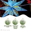 Marco Paul Light Up Christmas Origami Star Ornament - Large 50cm ...
