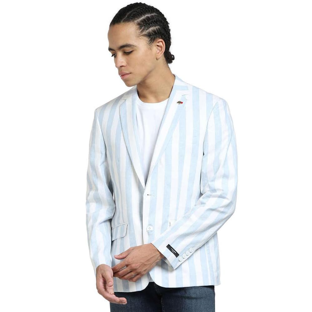 jack & jones Men's Single Breasted Slim Blazer-picture-47
