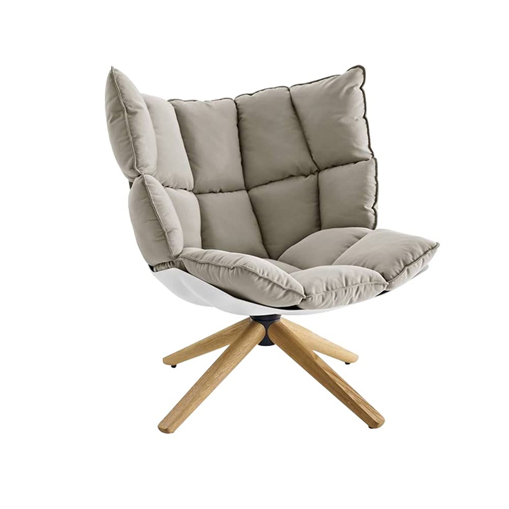 ATHUAH N/A Sofá nórdico Perezoso, Silla de sofá Individual con Soporte de Carga Estable, cojín cómodo, Silla de Ocio, Silla de recepción