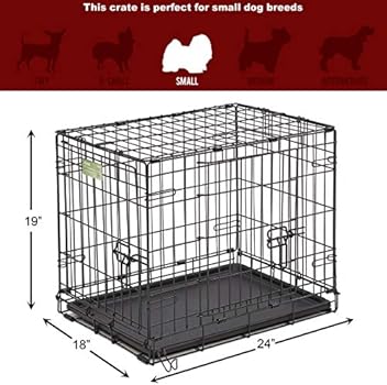 Small dog crate double door Clearance