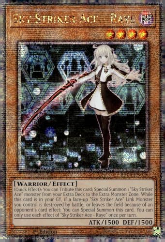 Sky Striker Ace - Raye (Quarter Century Secret Rare) - RA04-EN026 - Quarter Century Secret Rare - 1st Edition