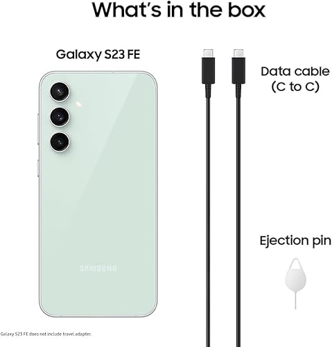 Miniatura 6 de Samsung Galaxy S23 FE 5G, versión estadounidense, 128GB, menta - Desbloqueado (renovado)